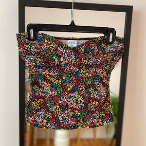 La Vie en Rose Floral Tankini Top 🌸